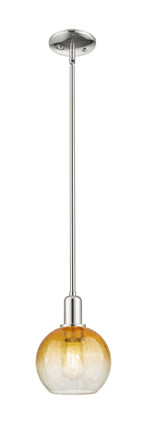 Innovations - 716-1S-PN-G483-8AM - One Light Mini Pendant - Arcadia - Polished Nickel