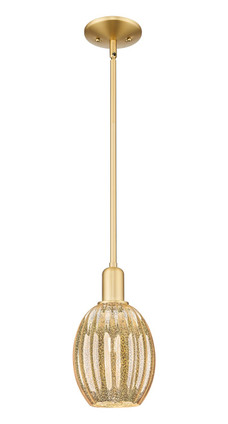 Innovations - 716-1S-SG-G459-6ME - One Light Mini Pendant - Arcadia - Satin Gold