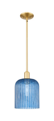 Innovations - 716-1S-SG-G559-8BL - One Light Mini Pendant - Arcadia - Satin Gold