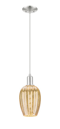 Innovations - 716-1S-SN-G457-6ME - One Light Mini Pendant - Arcadia - Brushed Satin Nickel