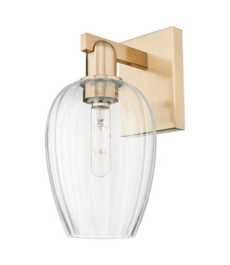 Innovations - 716-1W-CB-G457-6CL - One Light Wall Sconce - Arcadia - Champagne Bronze