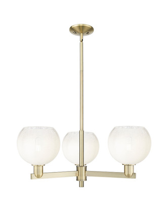 Innovations - 716-3CR-AB-G483-8OP - Three Light Pendant - Arcadia - Antique Brass