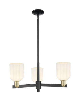 Innovations - 716-3CR-BAB-G559-5GWH - Three Light Flush Mount - Arcadia - Black Antique Brass