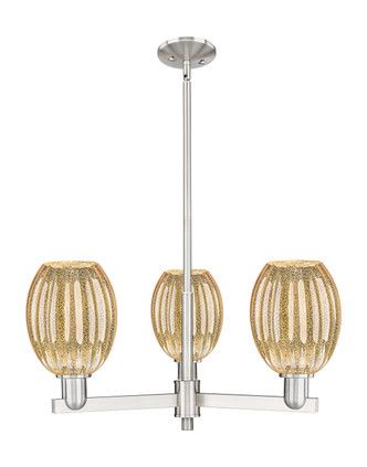 Innovations - 716-3CR-SN-G459-6ME - Three Light Pendant - Arcadia - Satin Nickel
