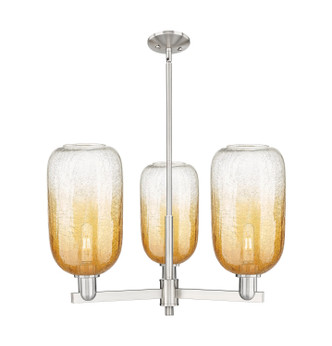Innovations - 716-3CR-SN-G482-7AM - Three Light Pendant - Arcadia - Satin Nickel