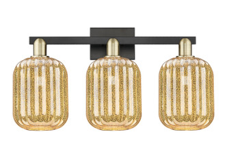 Innovations - 716-3W-BAB-G460-7ME - Three Light Bath Vanity - Arcadia - Black Antique Brass