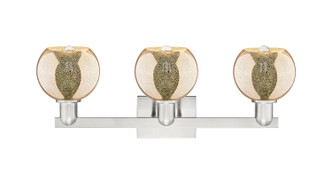 Arcadia Three Light Bath Vanity (716-3W-BK-G128-6)