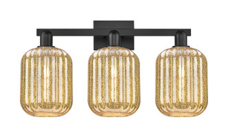 Innovations - 716-3W-BK-G460-7ME - Three Light Bath Vanity - Arcadia - Matte Black