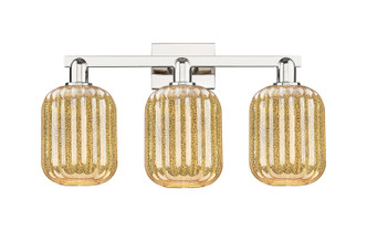Innovations - 716-3W-PN-G460-7ME - Three Light Bath Vanity - Arcadia - Polished Nickel