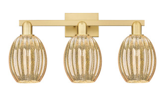 Innovations - 716-3W-SG-G459-6ME - Three Light Bath Vanity - Arcadia - Satin Gold