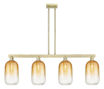 Innovations - 716-4I-AB-G482-7AM - Four Light Island Pendant - Arcadia - Antique Brass