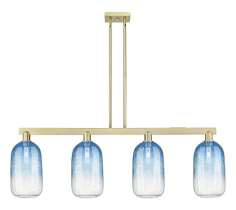 Innovations - 716-4I-AB-G482-7SB - Four Light Island Pendant - Arcadia - Antique Brass