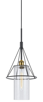 Cal Lighting - FX-3653-1 - One Light Chandelier - Antique Brass/Black