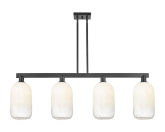Innovations - 716-4I-BK-G482-7OP - Four Light Island Pendant - Arcadia - Matte Black