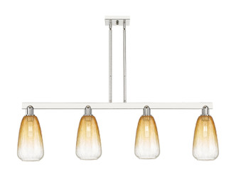 Innovations - 716-4I-PN-G480-6AM - Four Light Island Pendant - Arcadia - Polished Nickel