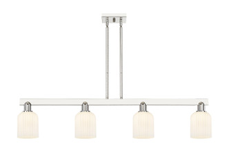 Innovations - 716-4I-PN-G559-5GWH - Four Light Island Pendant - Arcadia - Polished Nickel