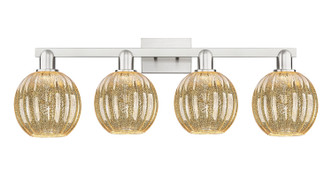 Innovations - 716-4W-SN-G458-7ME - Four Light Bath Vanity - Arcadia - Brushed Satin Nickel