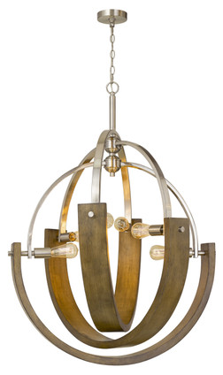 Rauma Six Light Chandelier (FX-3741-6)