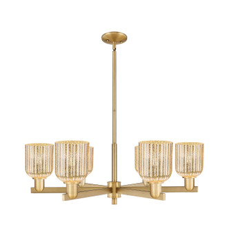 Innovations - 716-6CR-BB-G559-5ME - Six Light Chandelier - Arcadia - Brushed Brass