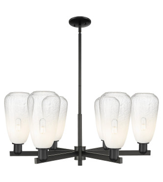 Innovations - 716-6CR-BK-G480-6OP - Six Light Chandelier - Arcadia - Matte Black