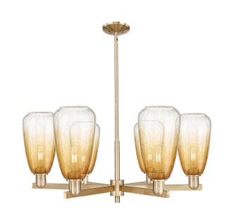 Innovations - 716-6CR-CB-G480-6AM - Six Light Chandelier - Arcadia - Champagne Bronze