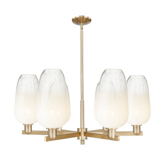 Innovations - 716-6CR-CB-G484-7OP - Six Light Chandelier - Arcadia - Champagne Bronze