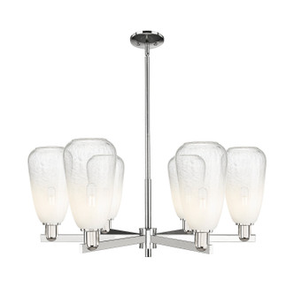 Innovations - 716-6CR-PN-G480-6OP - Six Light Chandelier - Arcadia - Polished Nickel