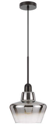 Cal Lighting - FX-3771-1 - One Light Pendant - Brockton - Matte Black