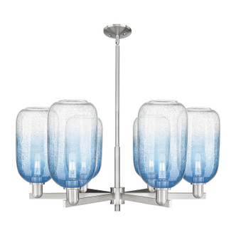 Innovations - 716-6CR-SN-G482-7SB - Six Light Chandelier - Arcadia - Satin Nickel