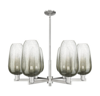 Innovations - 716-6CR-SN-G484-7SL - Six Light Chandelier - Arcadia - Satin Nickel