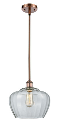 manufacturer_finish:Antique Copper|manufacturer_glass:Large Clear Fenton|light_output:220.00lm|color_temperature:2200K|cri:99