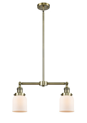 manufacturer_finish:Antique Brass|manufacturer_glass:Cased Matte White Small Bell|light_output:220.00lm|color_temperature:2200K|cri:99
