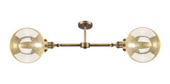 Innovations - 209-BB-G208-10 - Two Light Island Pendant - Franklin Restoration - Brushed Brass