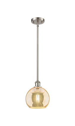 Innovations - 516-1S-SN-G128-8 - One Light Mini Pendant - Ballston - Brushed Satin Nickel