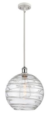 Innovations - 516-1S-WPC-G1213-12 - One Light Mini Pendant - Ballston - White Polished Chrome