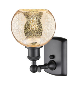 Ballston One Light Wall Sconce (516-1W-BK-G128-6)