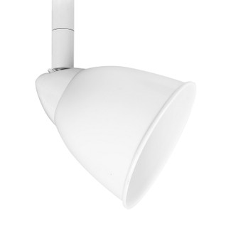 Cal Lighting - HT-954-WH/CWH - One Light Track Fixture - Serpentine Track - White Cal Lighting - HT-954-WH/CWH - One Light Track Fixture - Serpentine Track - White