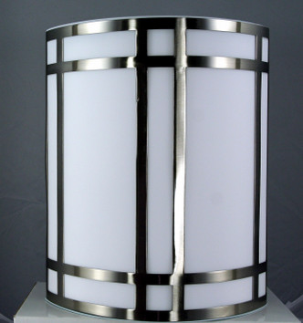 Cal Lighting - LA-162-BS - One Light Wall Lamp - WALL - Brushed Steel