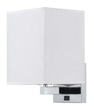 Cal Lighting - LA-8028WL-1-BS - One Light Wall Lamp - 60W X 2 Wall Lamp - Brushed Steel