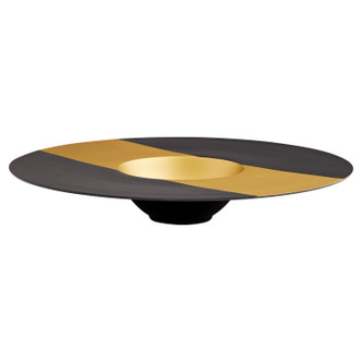 Cyan - 11165 - Bowl - Black And Bronze