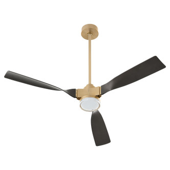 Cyan - 11981 - 58Ceiling Fan - Alisio - Aged Brass/Dark Walnut Cyan - 11981 - 58Ceiling Fan - Alisio - Aged Brass/Dark Walnut