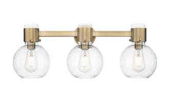 Innovations - 464-3W-BB-G464B-7SDY - Three Light Bath Vanity - Downtown Urban - Brushed Brass