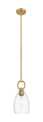 Innovations - 485-1S-BB-G485-6CL - One Light Mini Pendant - Downtown Urban - Brushed Brass