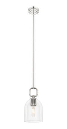 Innovations - 485-1S-PN-G487-6CL - One Light Mini Pendant - Downtown Urban - Polished Nickel