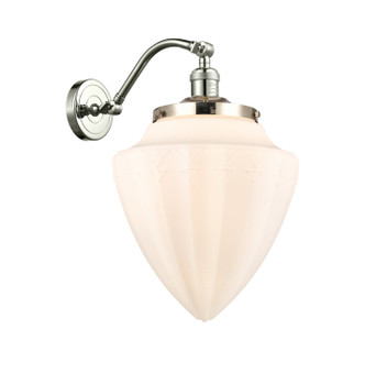 manufacturer_finish:Polished Nickel|manufacturer_glass:Matte White|light_output:220.00lm|color_temperature:2200K|cri:99
