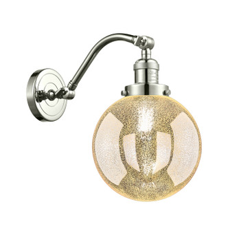 Innovations - 515-1W-PN-G208-8 - One Light Wall Sconce - Franklin Restoration - Polished Nickel
