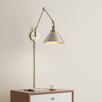 Millennium - 11001-MG - One Light Swing Arm Wall Sconce - Edward - Modern Gold