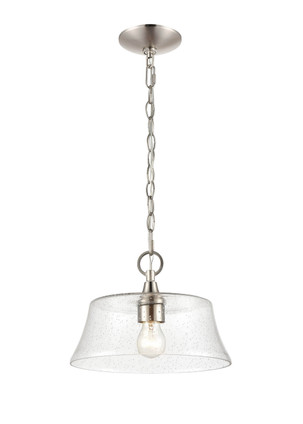 Millennium - 2111-BN - One Light Pendant - Caily - Brushed Nickel