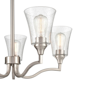 Caily Five Light Chandelier (2115-BN)