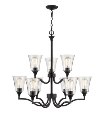 Caily Nine Light Chandelier (2119-MB)